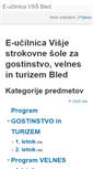 Mobile Screenshot of eucilnica.vgs-bled.si