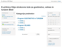 Tablet Screenshot of eucilnica.vgs-bled.si